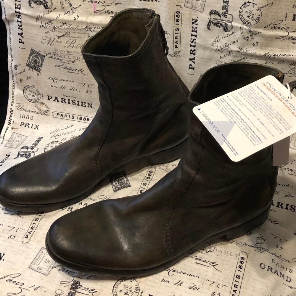 DSquared Mens mid calf ankle boots